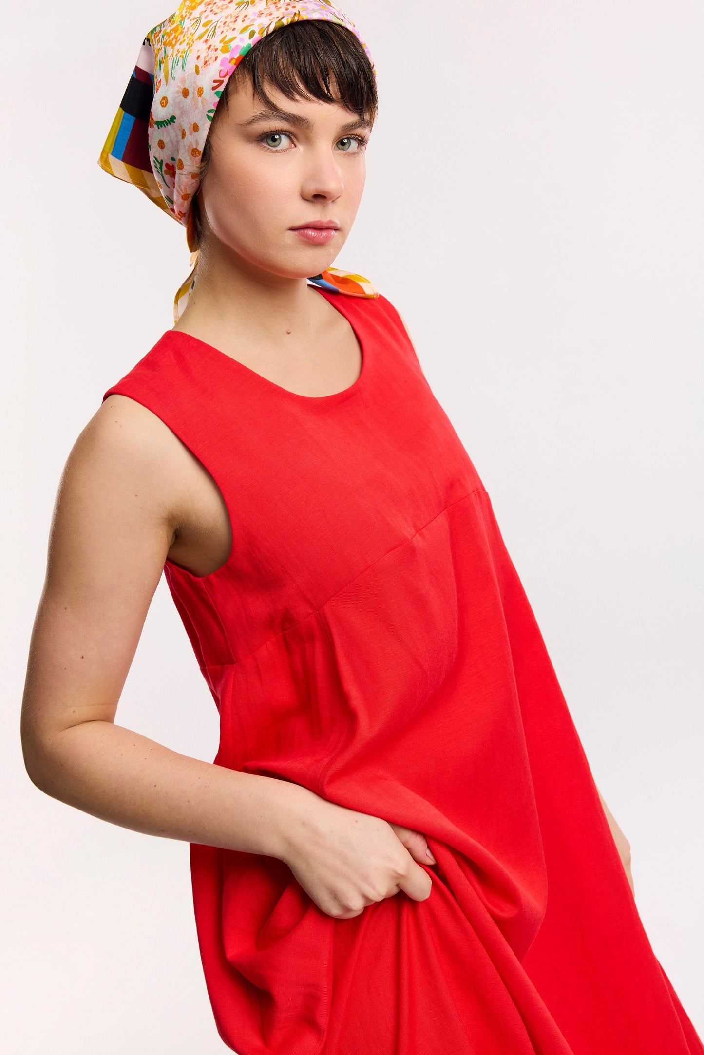 Perseverance Midi Swing Dress